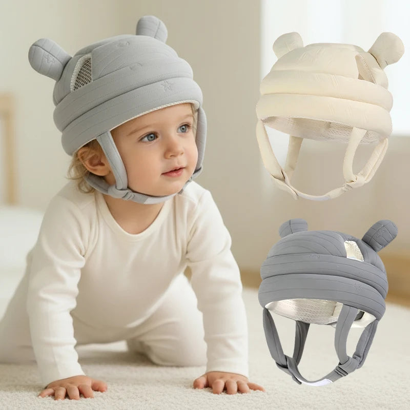 360° Baby Head Protection Hat – Anti-Fall & Anti-Collision Safety Helmet for First Walkers
