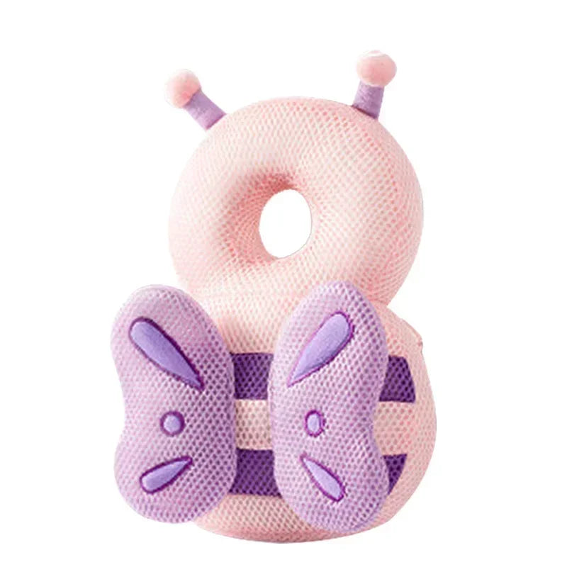 1-3 Years Baby Head Protection Cushion | Cute Cartoon Safety Pillow for Toddlers | Anti-Fall Protective Backpack for Walking & Crawling