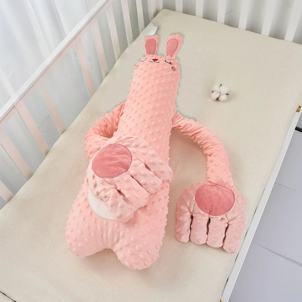 Newborn Baby Sleeping Pillow for Newborn Patting Doll with Soothing Palm Remote Control Electric Baby Hand Pillow Soothing Palm Patting