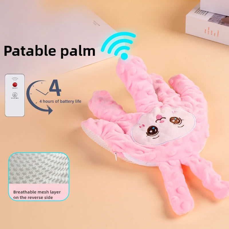 Baby Sleep Soothing Palm Pillow – Electric Calming Hand with Remote Control Sleep Aid for Infants & Toddlers