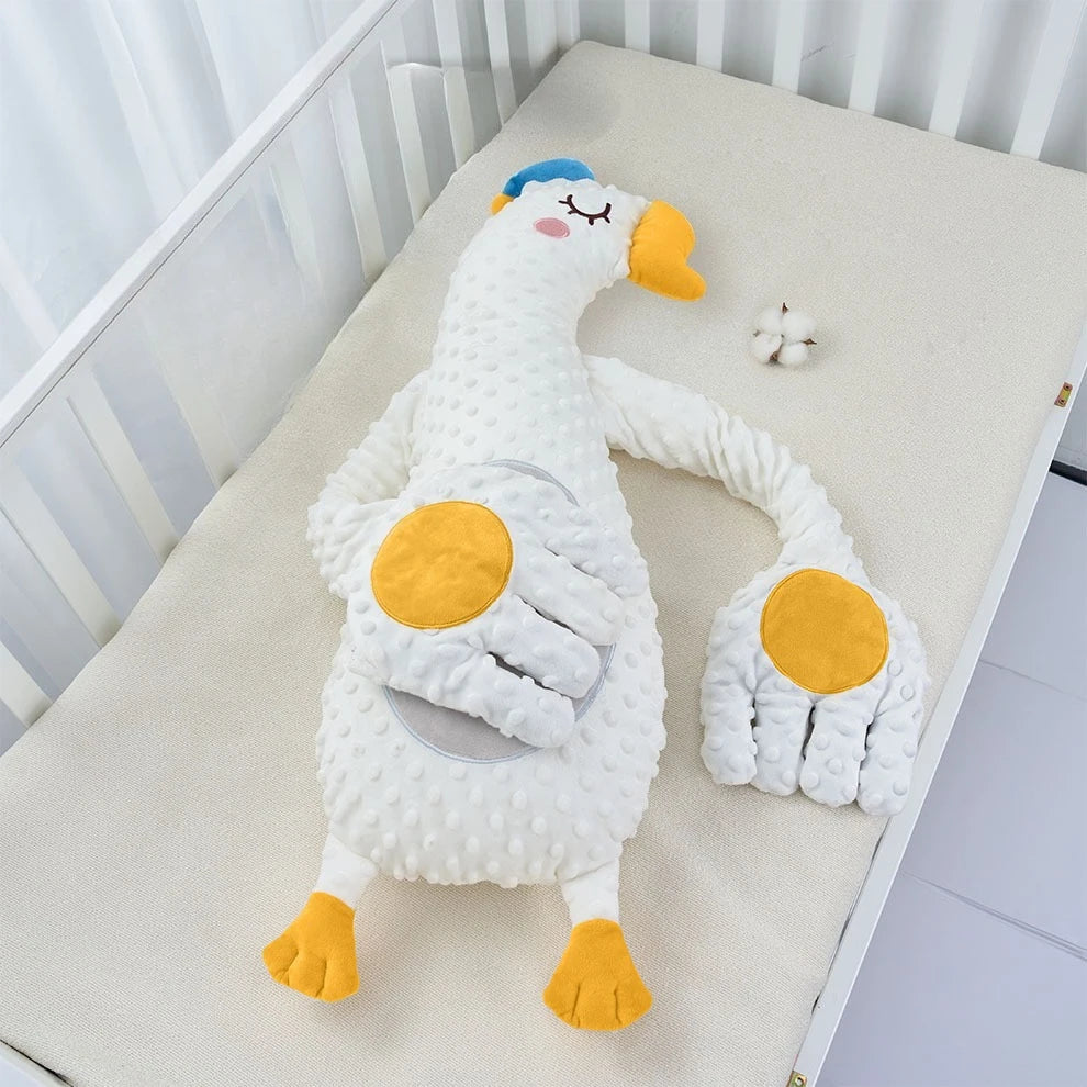 Newborn Baby Sleeping Pillow for Newborn Patting Doll with Soothing Palm Remote Control Electric Baby Hand Pillow Soothing Palm Patting