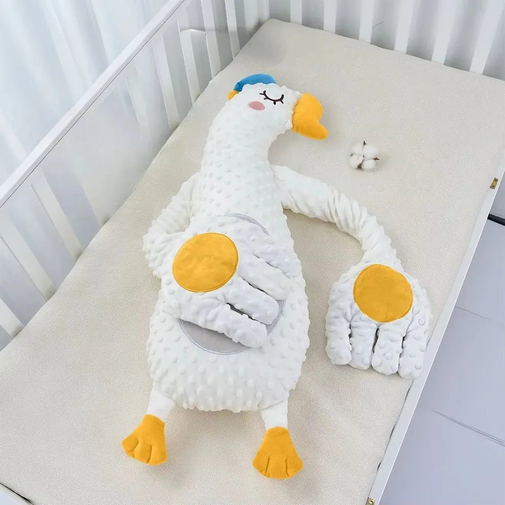 Newborn Baby Sleeping Pillow for Newborn Patting Doll with Soothing Palm Remote Control Electric Baby Hand Pillow Soothing Palm Patting