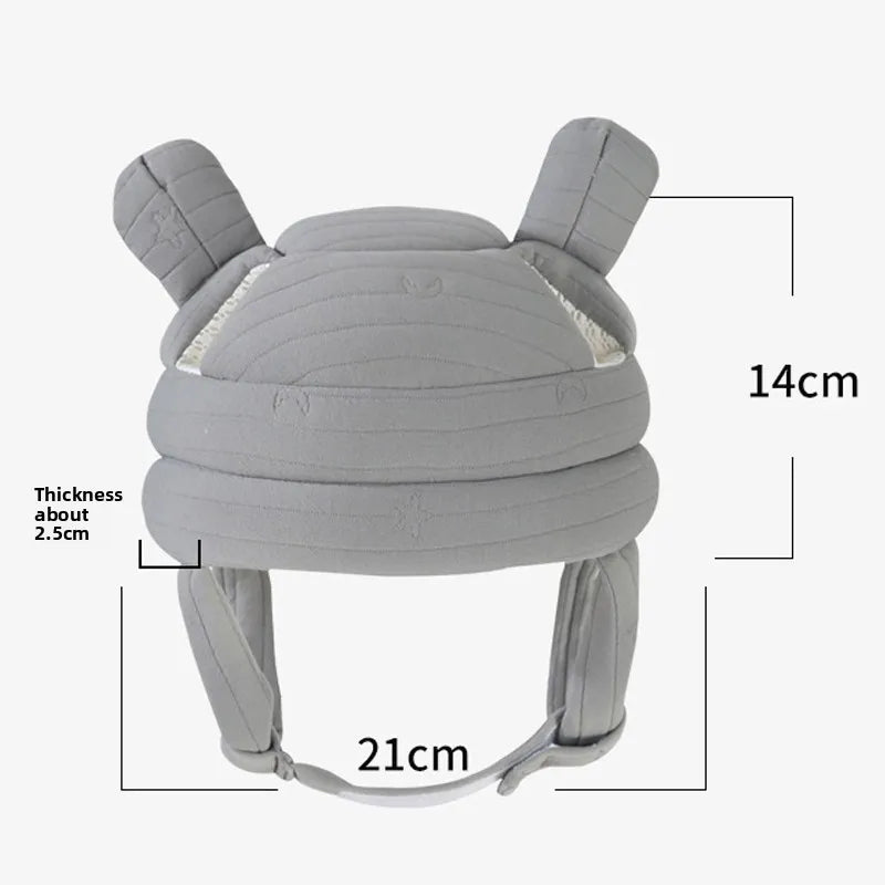 360° Baby Head Protection Hat – Anti-Fall & Anti-Collision Safety Helmet for First Walkers | Breathable Toddler Head Protector