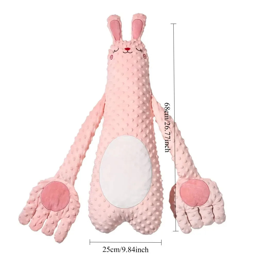 Newborn Baby Sleeping Pillow for Newborn Patting Doll with Soothing Palm Remote Control Electric Baby Hand Pillow Soothing Palm Patting
